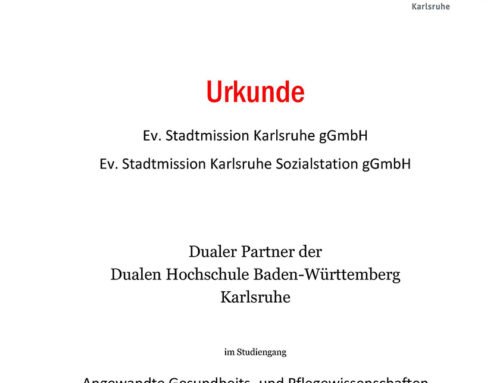 Ausbildung oder Studium? Beides! Duales Studium bei der Sozialstation