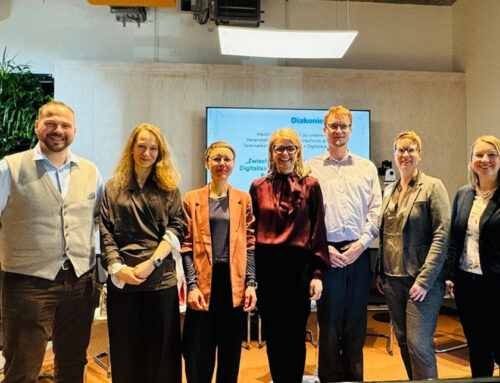 Vortrag in Berlin: Sozialstation Expertin bei Digitalisierung